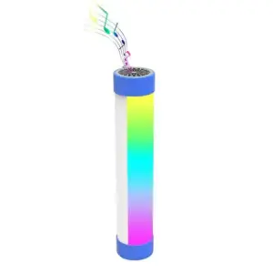 Wireless Bluetooth Speaker with Florescent Light