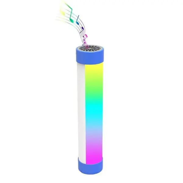 Wireless Bluetooth Speaker with Florescent Light
