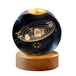 Solar System Crystal Ball - 6cm
