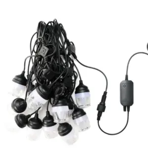 Lantern shape globe String Lights with Plug - Multicolored 5m