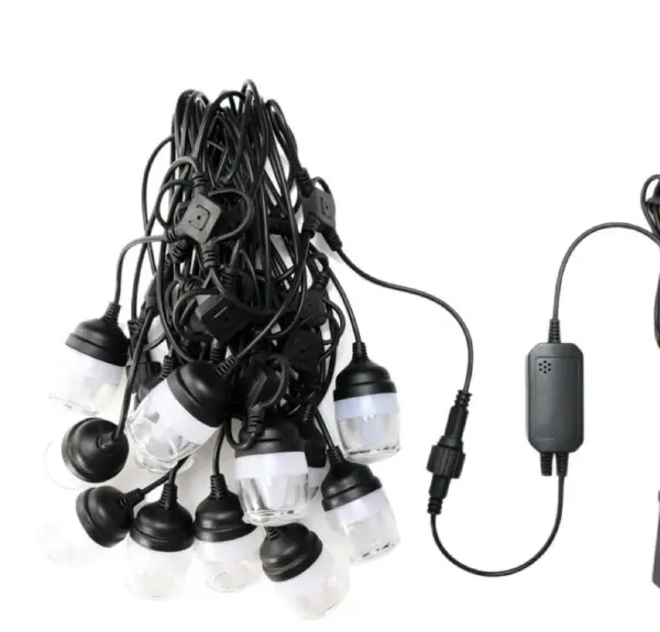 Lantern shape globe String Lights with Plug - Multicolored 5m