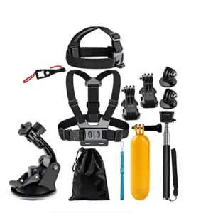 Sports Camera Accessories 9 in 1 Set