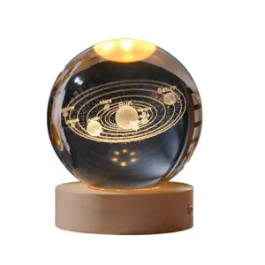 Solar System Crystal Ball - 8cm
