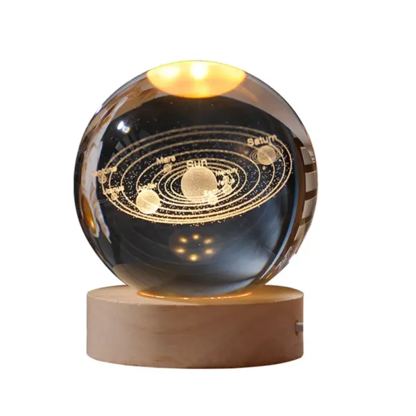 Solar System Crystal Ball - 8cm