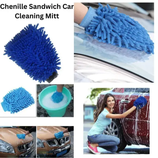 All-in-One Carwash Kit with Car Backseat Organizer Bag - Image 12