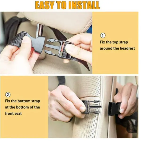 All-in-One Carwash Kit with Car Backseat Organizer Bag - Image 15