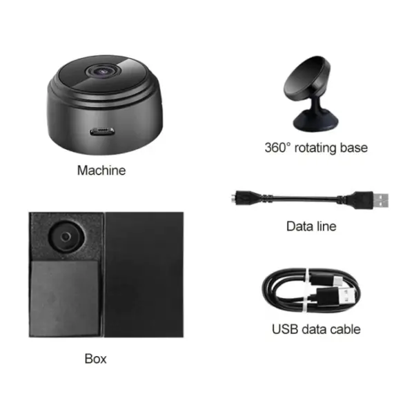 Mini WiFi Hidden Wireless Camera (A9) - Image 3