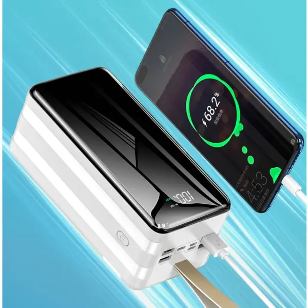 50 000mAh Power Bank Compatible With Apple, Android & Type-C Devices (SOVO) - Image 7