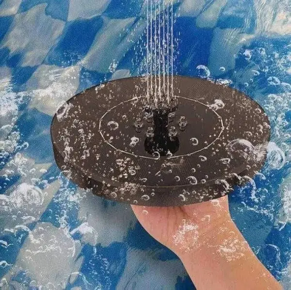 Water Fountain - Floating Round Solar Powered - Image 4