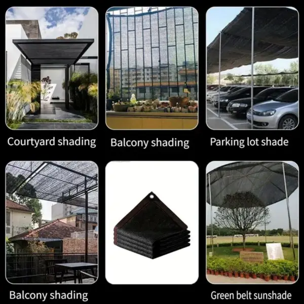 Rectangular Garden Shade Netting Tarpaulin - 2m x 4m - Image 3
