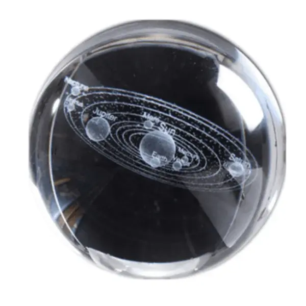 Solar System Crystal Ball - 8cm - Image 3