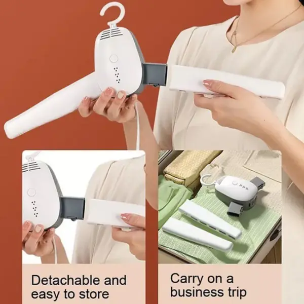 Portable Clothes & Shoe Dryer - Image 3