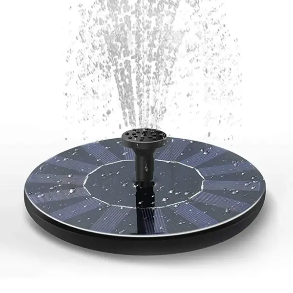 Water Fountain - Floating Round Solar Powered
