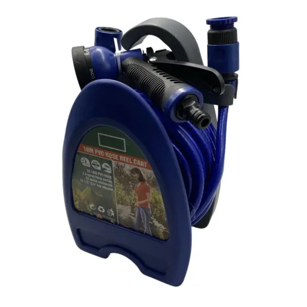10m Flexible Garden Hose Pipe with Reel / Car Wash Hose Pipe With Reel 10M - Image 2
