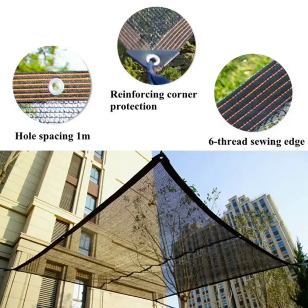 Rectangular Garden Shade Netting Tarpaulin - 2m x 4m - Image 4