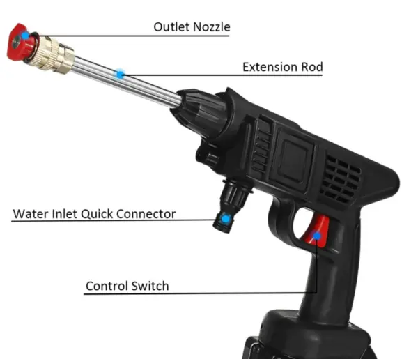 48v High-Pressure Spray Gun - Rechargeable & Portable - Image 7