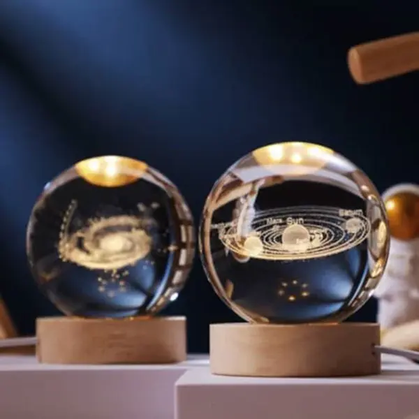 Solar System Crystal Ball - 8cm - Image 4