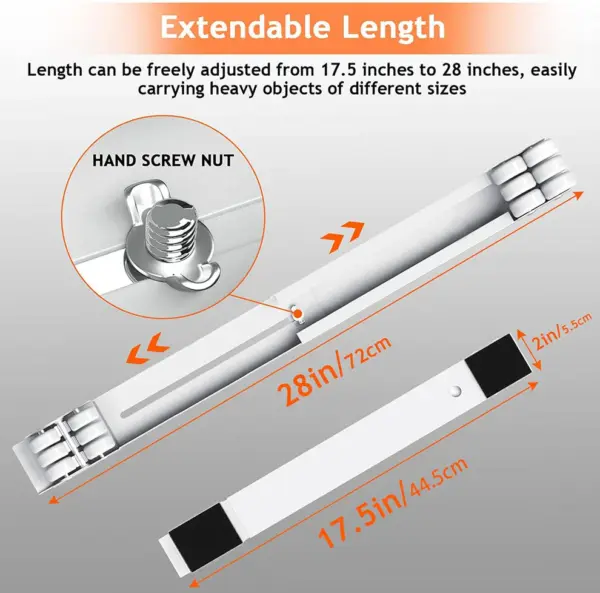 Furniture Movers - Adjustable 2 Pack - Image 3