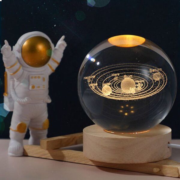 Solar System Crystal Ball - 6cm - Image 4