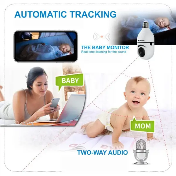 Light Bulb Wi-Fi Smart Camera - Image 5