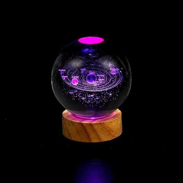 Solar System Crystal Ball - 6cm - Image 7