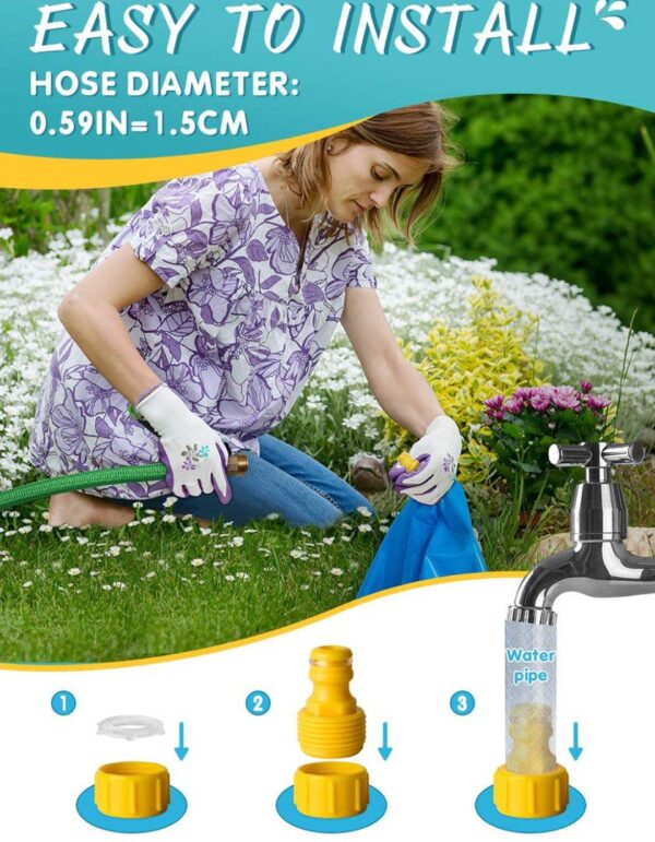 Spray and Splash Kids Outdoor Garden Sprinkle Mat Water Toy - Image 3