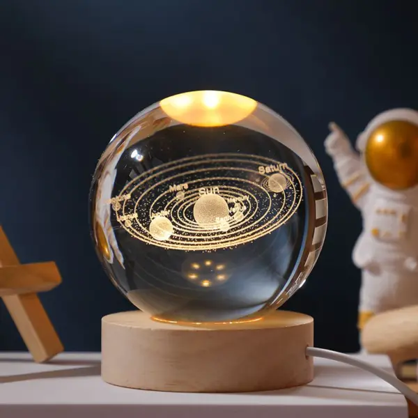 Solar System Crystal Ball - 6cm - Image 5
