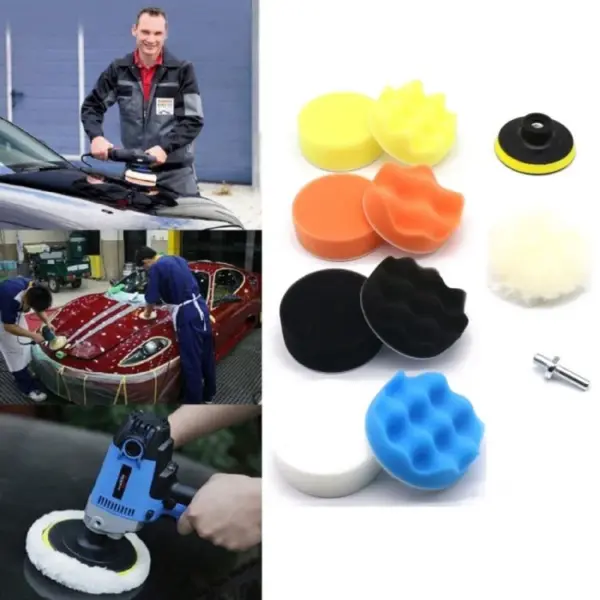Car Foam Drill Polishing Pad - 11 Piece - Image 5