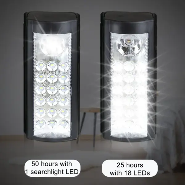Rechargeable LED Lantern Light with built-in Search Light - Image 3