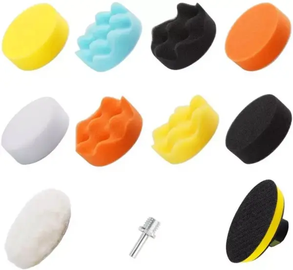 Car Foam Drill Polishing Pad - 11 Piece - Image 6