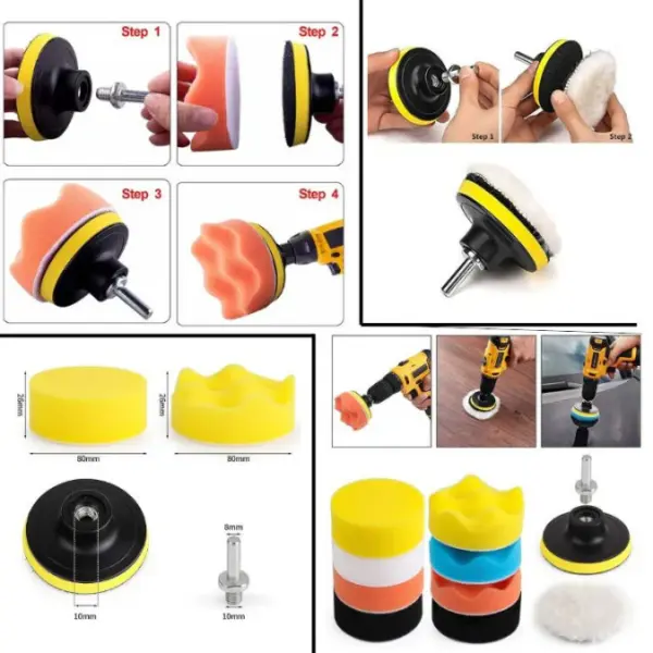 All-in-One Carwash Kit with Car Backseat Organizer Bag - Image 4
