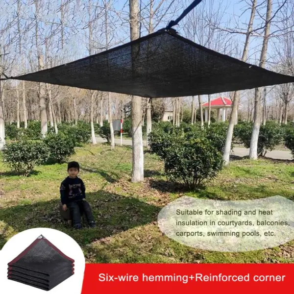Rectangular Garden Shade Netting Tarpaulin - 2m x 4m - Image 6