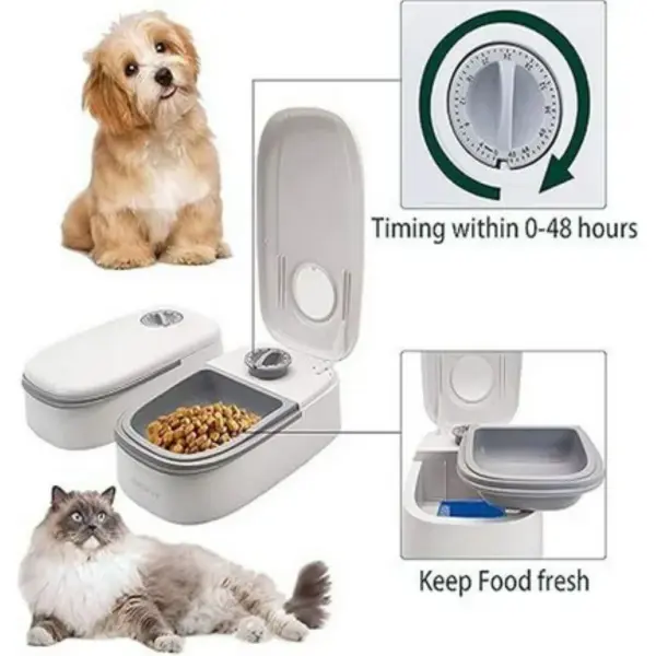Automatic Timed Feeding Bowl for Pets (GG's) - Image 6
