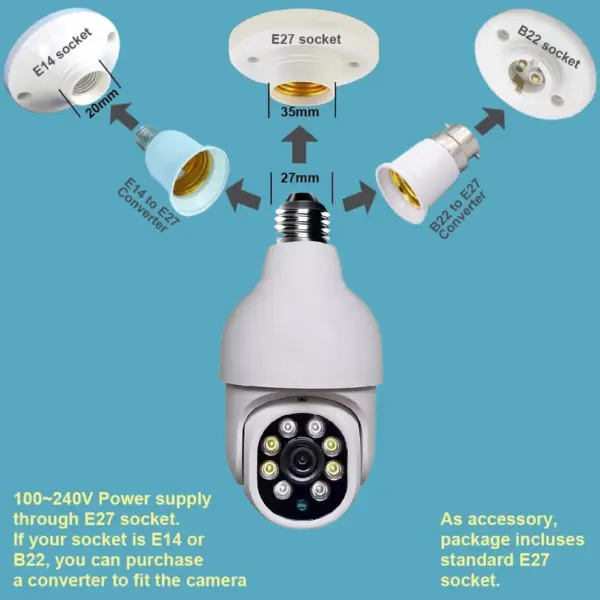 Light Bulb Wi-Fi Smart Camera - Image 6
