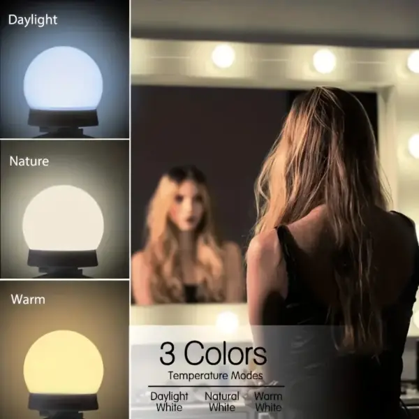 6 Piece Vanity Mirror Lights - Image 6