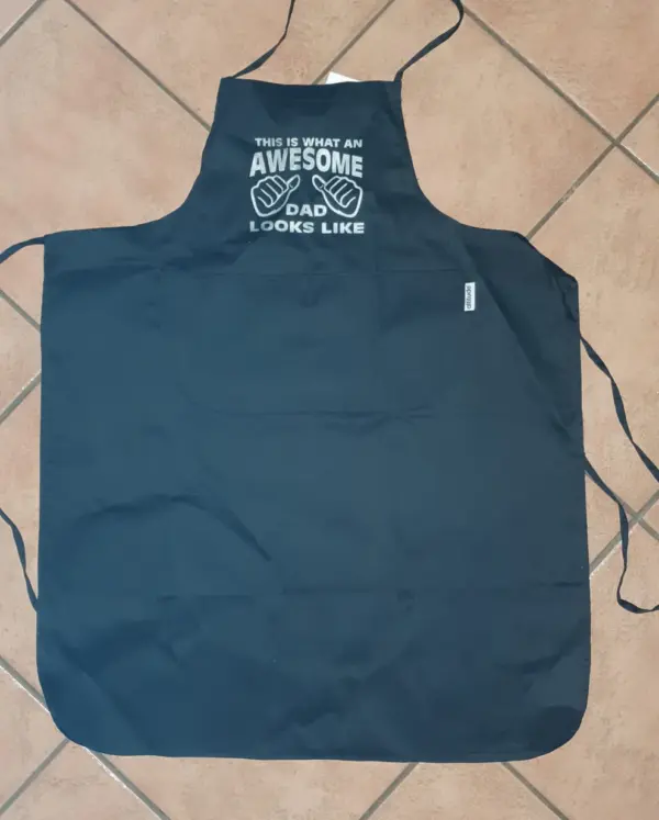 Awesome Dad Apron - Image 3