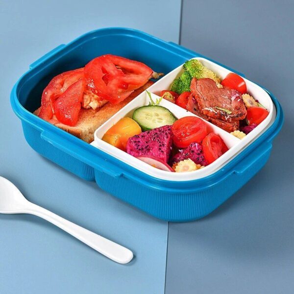 HEY LIFE! 3 Compartment Lunch Box & Water Bottle Set - Image 3