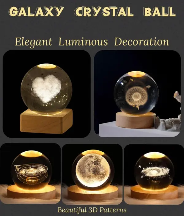 Solar System Crystal Ball - 6cm - Image 9