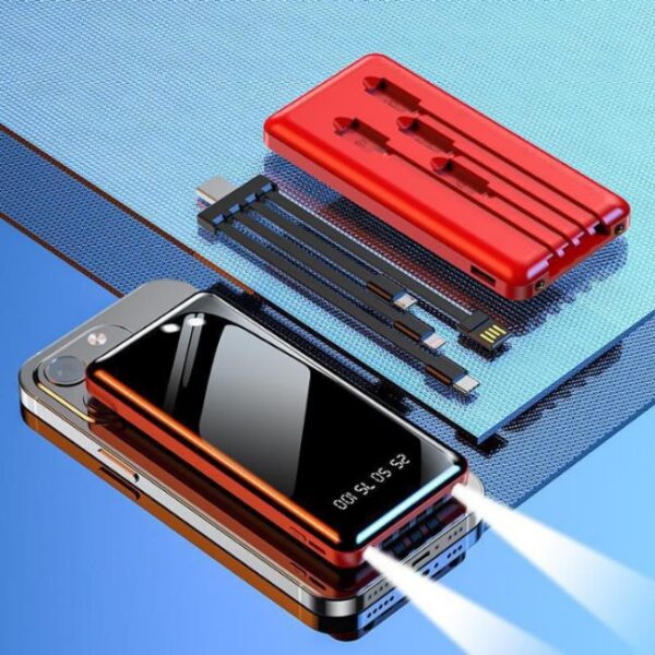 15 000mah Portable Power bank with 4 Built In Cables – Olesson DA126 - Image 7