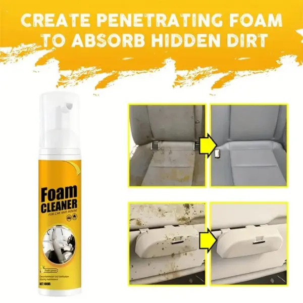 Multipurpose Car and Household Foam Cleaner - 100ml (GG's) - Image 5