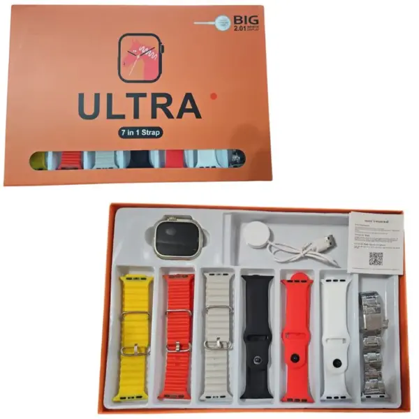 7 in 1 Strap Ultra Smart Watch
