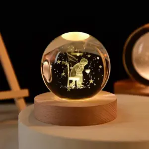 Chair Fairy Crystal Ball - 6cm