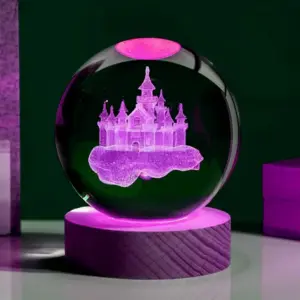 Disney Castle Crystal Ball - 6cm