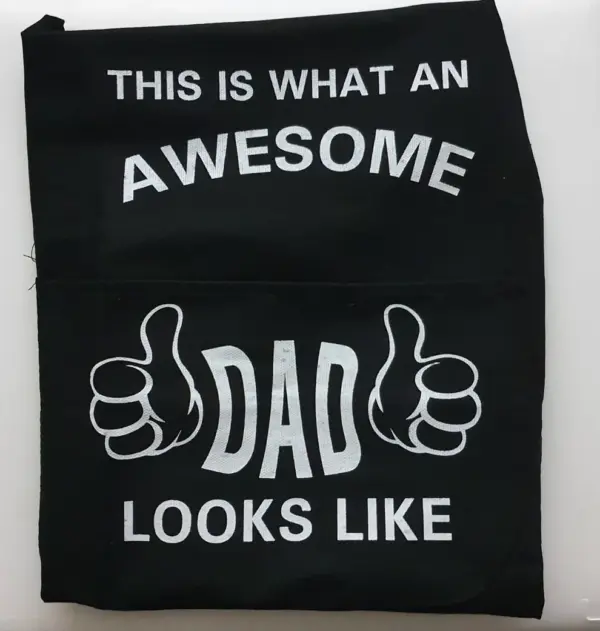 Awesome Dad Apron Only - Image 2