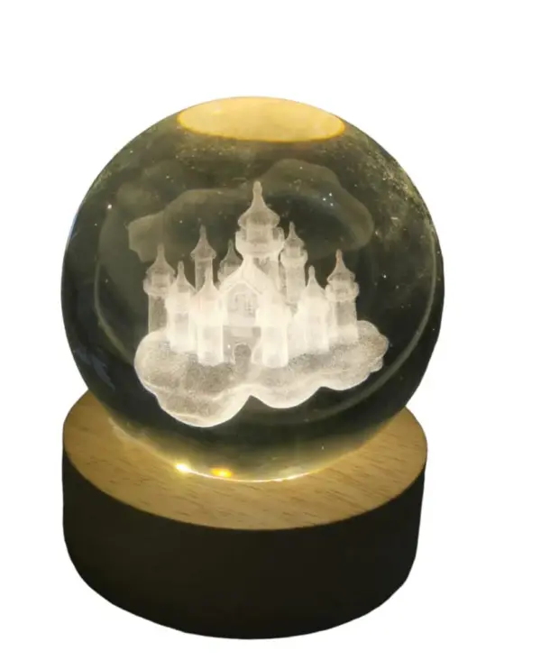 Disney Castle Crystal Ball - 6cm - Image 7