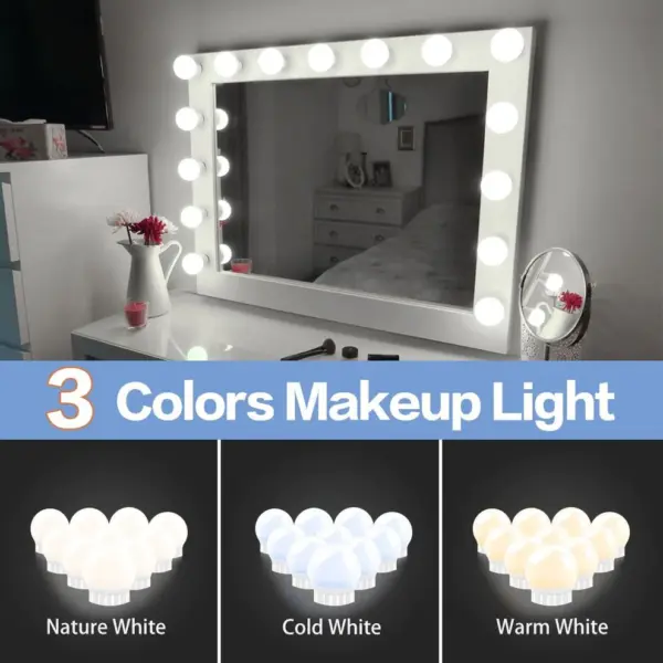 6 Piece Vanity Mirror Lights - Image 4
