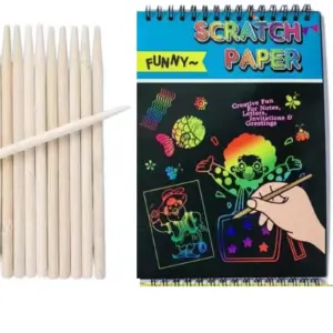 Creative Scratch Papers- 1 Pack - A5 (148 mm x 210 mm)