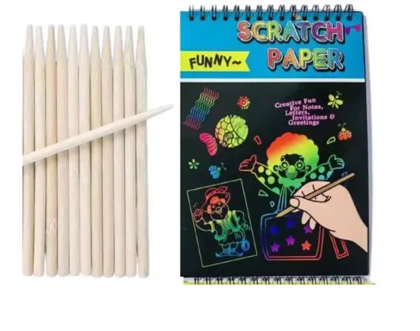 Creative Scratch Papers- 1 Pack - A5 (148 mm x 210 mm)