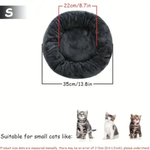 Pet Bed – Small (35cm) Grey