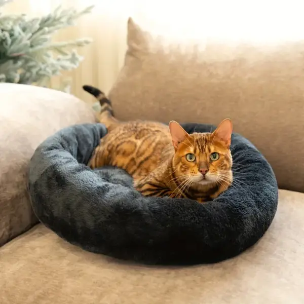 Pet Bed – Small (35cm) Grey - Image 3